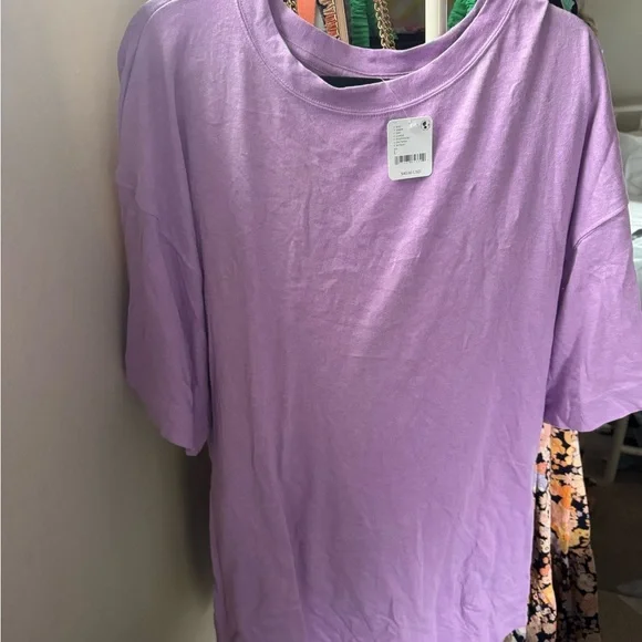 NWT Free People extreme tee mini dress size L - Picture 2 of 4